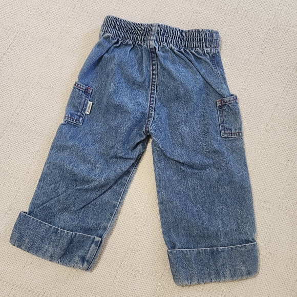 Vintage Oshkosh Jean Capris Girls Size 5 - Picture 4 of 5